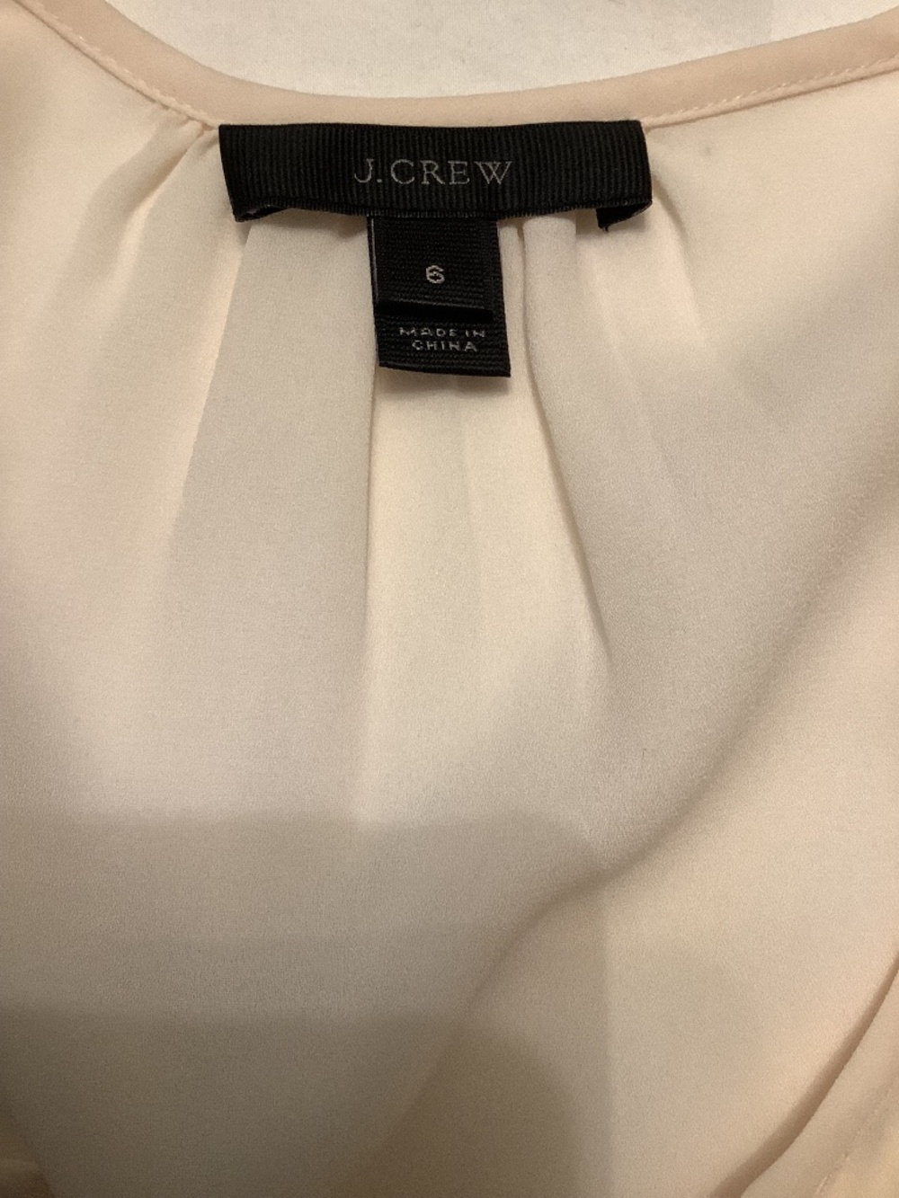 JCrew Rope Detail Blouse -6 - Picture 4 of 4